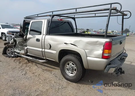 2002 GMC Sierra 2500Hd Sle from USA, damaged, VIN 1GTHC23G82F137203